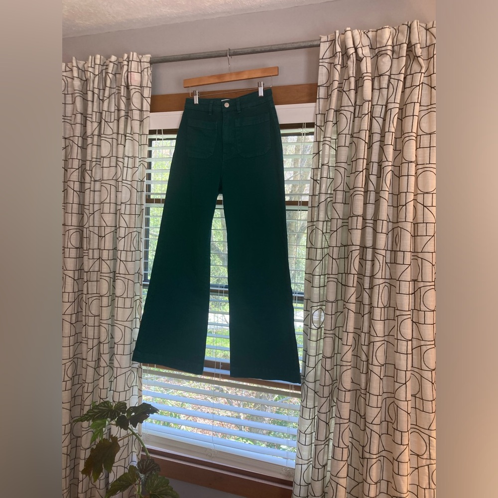 Rollas Sailor Jean - Size 26 - Color Emerald - Perfect Condition ✨